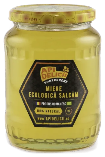 Miere ecologică de salcâm 1 kg