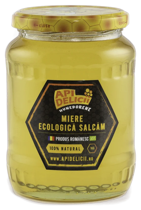 Miere ecologică de salcâm 1 kg