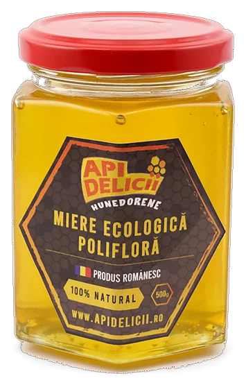 Miere ecologică polifloră 500 g