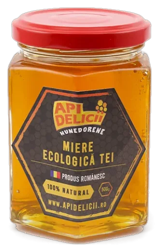 Miere ecologică de tei 500 g