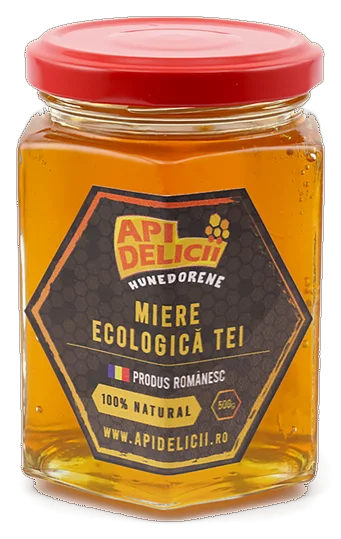 Miere ecologică de tei 500 g